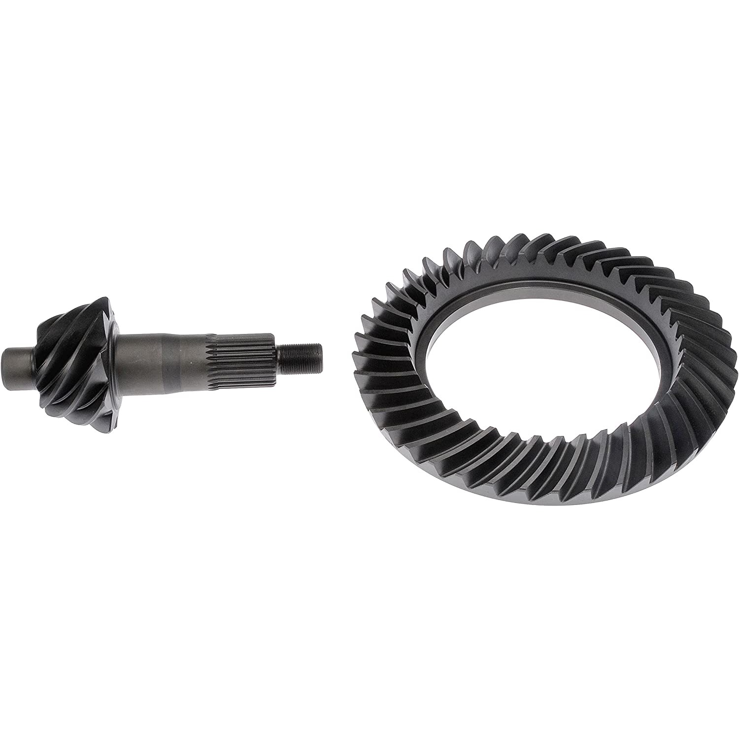 697-183 Ring and Pinion - Direct Fit, Kit - Differential Ring And Pinion Set - Dorman Differential Ring and Pinion 697-183 - DORMAN Differential Ring and Pinion Set for Chevrolet / GMC - Ring And Pinion Set - Differential Ring And Pinion Set - Ring Gear Pinion Kit - This differential ring and pinion directly replaces the original equipment on specific vehicle years, makes and models. - Chevrolet 2008-88, GMC 2011-88