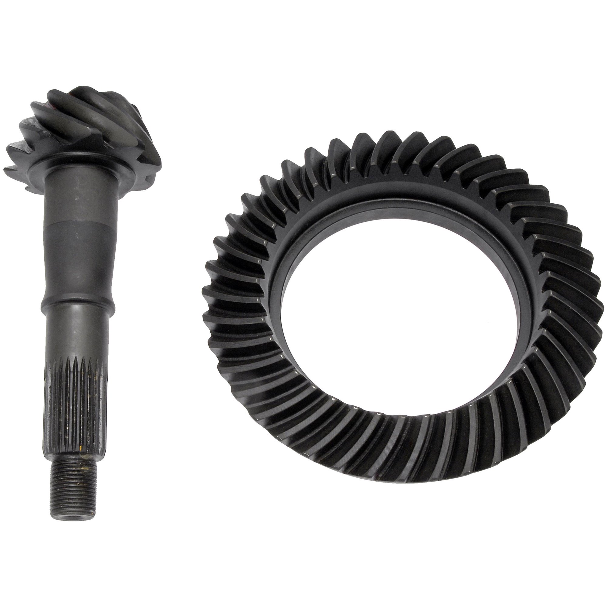 697-306 Ring and Pinion - Direct Fit, Kit - Differential Ring And Pinion Set - Dorman Differential Ring and Pinion 697-306 - Ring And Pinion Set - Differential Ring And Pinion Set - Ring Gear Pinion Kit - This differential ring and pinion directly replaces the original equipment on specific vehicle years, makes and models. - General Motors 2005-72, Isuzu 2002-93