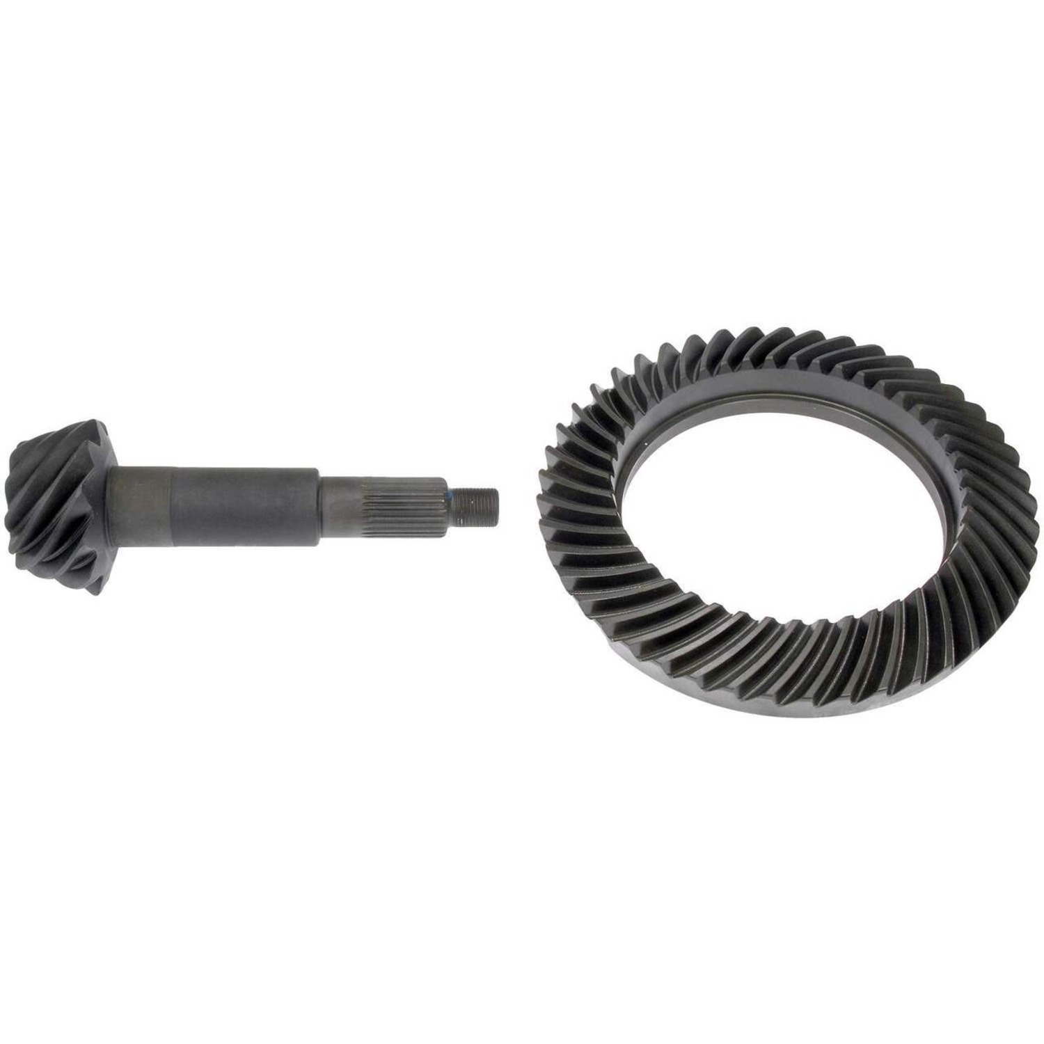 697-315 Ring and Pinion - Direct Fit, Kit - Differential Ring And Pinion Set - Dorman Differential Ring and Pinion 697-315 - DORMAN Differential Ring and Pinion Set for Ford / Chrysler - Ring And Pinion Set - Differential Ring And Pinion Set - Ring Gear Pinion Kit - This differential ring and pinion directly replaces the original equipment on specific vehicle years, makes and models. - Chrysler 2003-60, Ford Motor Company 2011-65, General Motors 2013-03, General Motors 2000-64
