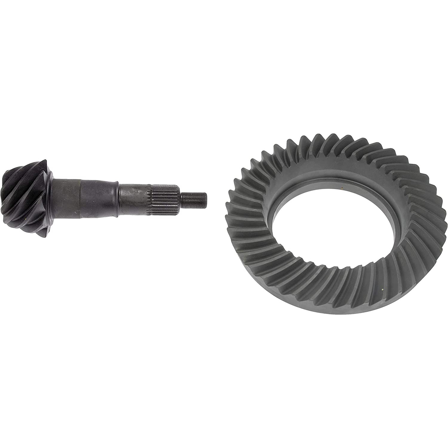 697-334 Ring and Pinion - Direct Fit, Sold individually - Differential Ring and Pinion - Dorman Differential Ring and Pinion 697-334 - Ring And Pinion Set - Differential Ring And Pinion Set - Ring Gear Pinion Kit - This differential ring and pinion directly replaces the original equipment on specific vehicle years, makes and models. - Ford 2014-75, Lincoln 2011-80, Mazda 2008-94, Mercury 2011-75