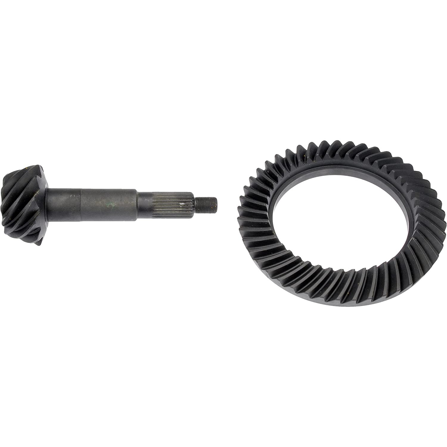 697-340 Ring and Pinion - Direct Fit, Kit - Dorman Differential Ring and Pinion 697-340 - Ring And Pinion Set - Differential Ring And Pinion Set - Ring Gear Pinion Kit - This differential ring and pinion directly replaces the original equipment on specific vehicle years, makes and models. - Chevrolet 1980-65, Dodge 1993-69, Ford 1979-67, GMC 1980-66, Jeep 2006-97, Jeep 1995-67
