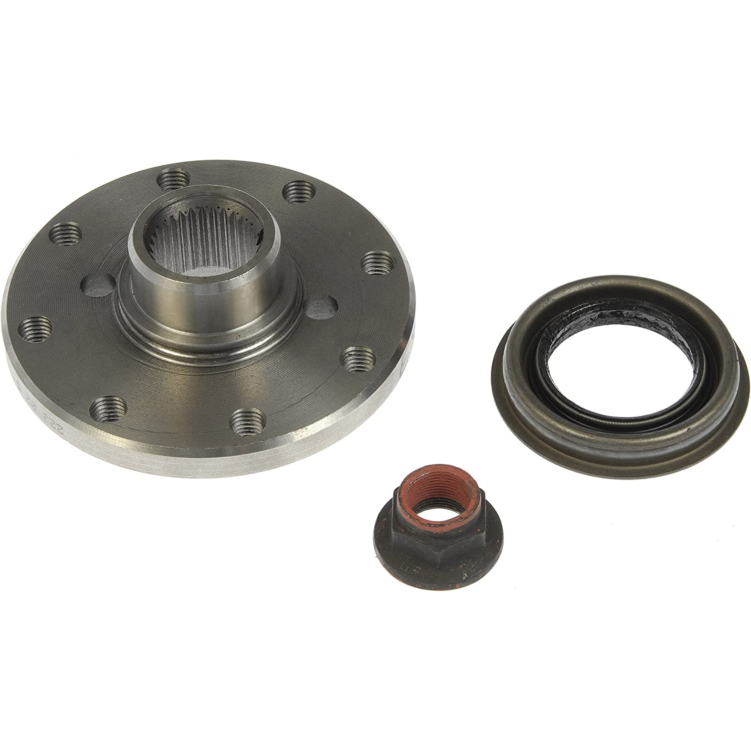 697-507 OE Solutions Series Pinion Seal - Direct Fit - DIFFERENTIAL YOKE - Differential Yoke including Seal and Pinion Nut - Pinion Flange - Driveshaft Flange - Worn or damaged differential pinion flange causing driveline vibrations? This direct replacement pinion flange matches the original equipment part for a trustworthy repair and reliable performance. - Ford 2014-83, Lincoln 2014-90, Mercury 2010-90 - Differential Yoke including Seal and Pinion Nut - Dorman 697-507 Rear Differential Pinion Flange Compatible with Select Ford / Lincoln / Mercury Models - Dorman 697-507 Rear Differential Pinion Flange for Specific Ford / Lincoln / Mercury Models Fits select: 1990-2014 FORD F150, 1990-2010 FORD RANGER - Dorman Driveshaft Pinion Yoke 697-507