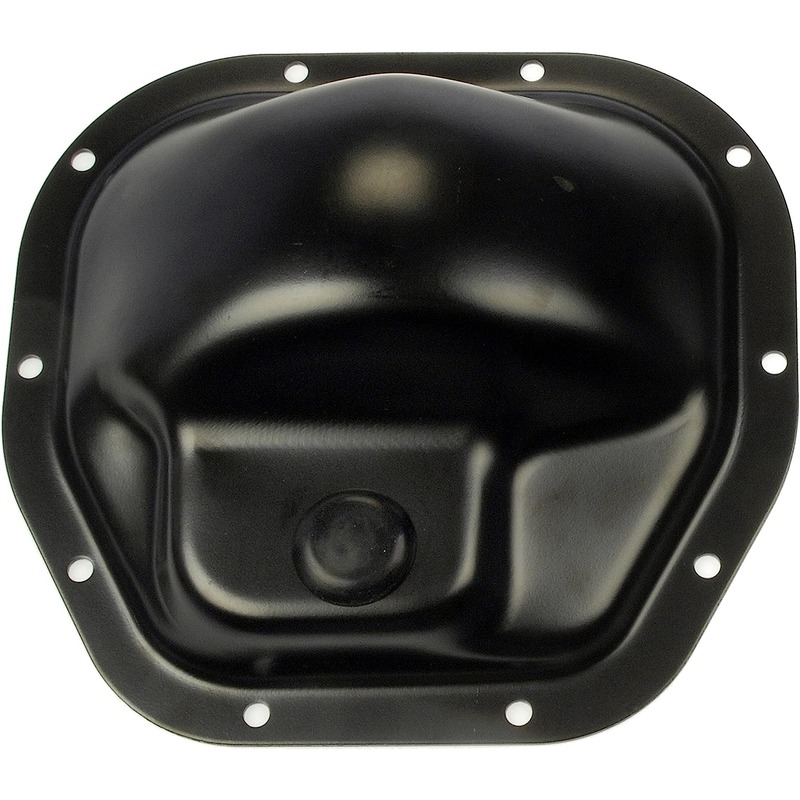 697-708 OE Solutions Series Differential Cover - Black, Steel, Direct Fit, Sold individually - Differential Cover - Rear Differential Cover - Axle Cover - This direct replacement differential cover matches the fit and function of the original equipment diff cover for a reliable, leak-free repair. It features a durable design, made to strict specifications, to help ensure reliable service life. - Jeep Grand Cherokee 2004-99 - Dorman Differential Cover 697-708 - Rear Differential Cover