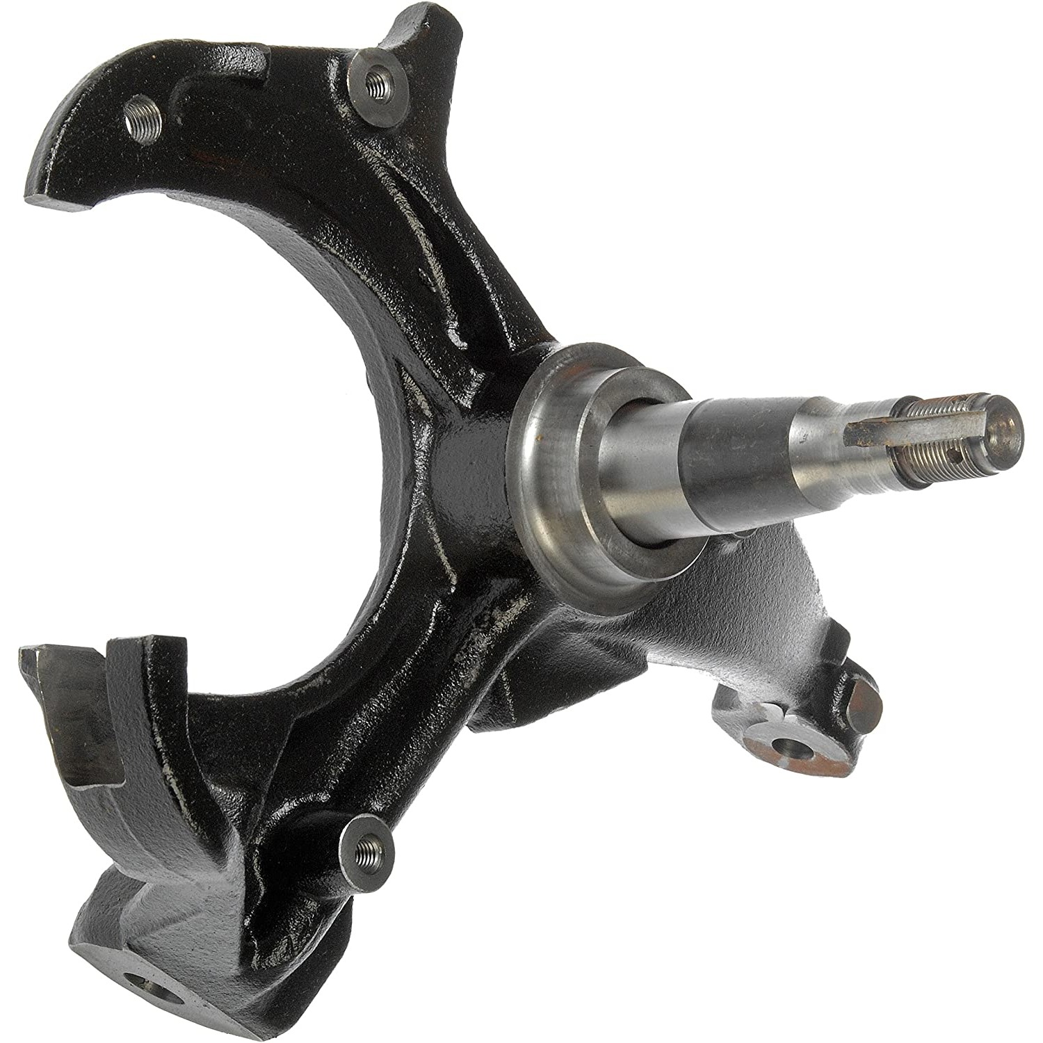 697-904 Front, Driver Side Knuckle - Dorman 697-904 Front Driver Side Steering Knuckle Compatible with Select Models - Left Steering Knuckle - Steering Knuckle - Left Steering Knuckle - Bare Steering Knuckle - Bare Spindle - Bare Steering Spindle - Bare Knuckle - Steering Spindle - This steering knuckle is precision-engineered and rigorously tested to provide reliable replacement for the original knuckle on specific vehicles. - Buick 1987-82, Chevrolet 2003-82, GMC 2003-82, Isuzu 2000-96, Oldsmobile 1988-82, Pontiac 1987-82