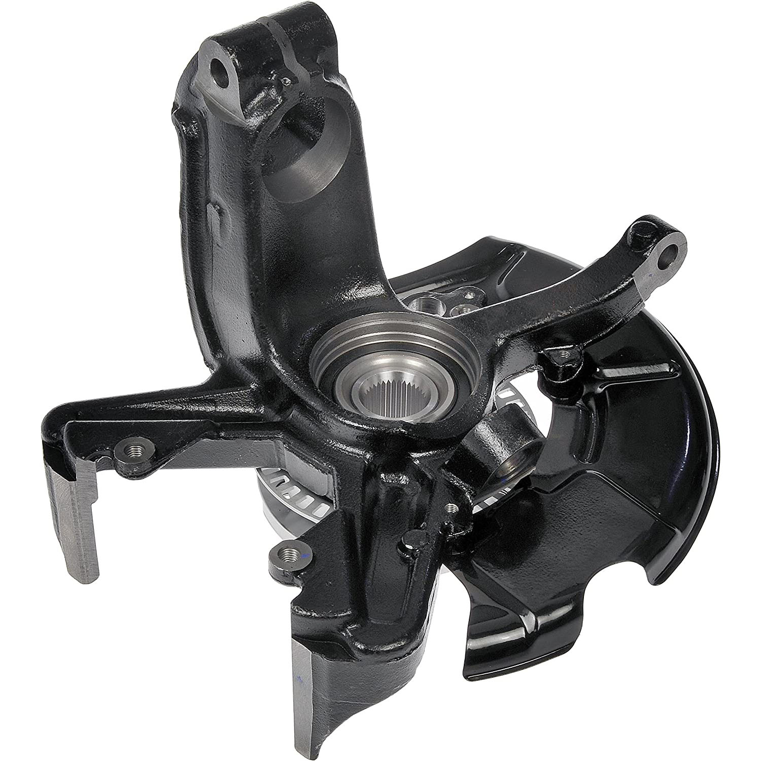 698-374 Front, Passenger Side Knuckle - Dorman 698-374 Front Passenger Side Loaded Steering Knuckle Compatible with Select Volkswagen Models (OE FIX) - Loaded STER Knuckle - Right Loaded Steering Knuckle - Loaded Knuckle Kit - Steering Knuckle Kit - Loaded Steering Knuckle Kit - Loaded Spindle Kit - Steering Spindle Kit - Loaded Steering Spindle Kit - Fixing a worn wheel bearing would traditionally require a difficult procedure using a hydraulic press, or purchasing multiple components. This Dorman OE FIX loaded knuckle includes all critical components already assembled for a fast, simple, safe install. For repair shops, that makes it less likely that you will have a vehicle stuck in the service bay. For vehicle owners, that makes this formerly complex job requiring special equipment much easier. - Volkswagen 2010-98 - Right Loaded Steering Knuckle