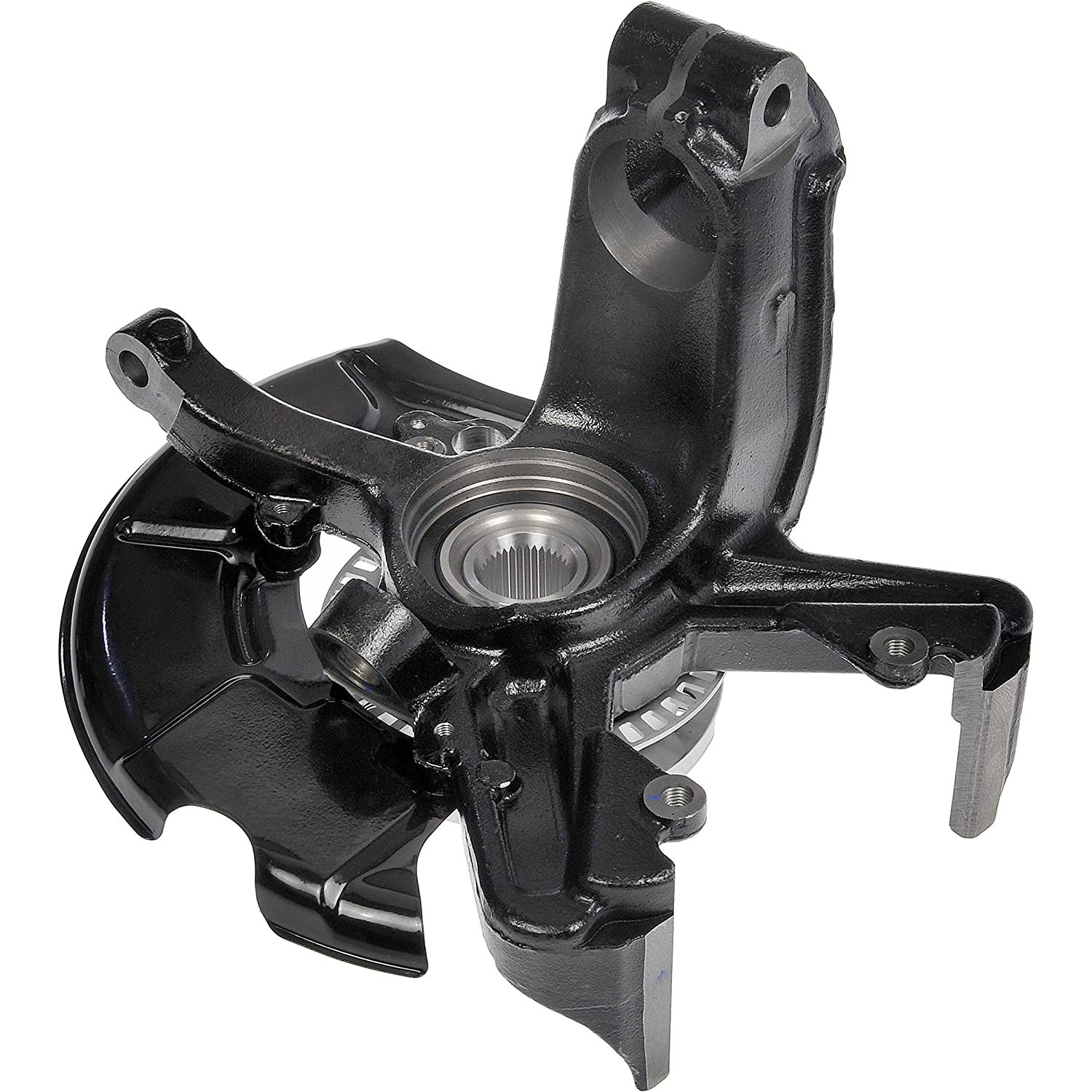 698-375 Front, Driver Side Knuckle - Dorman 698-375 Front Driver Side Loaded Steering Knuckle Compatible with Select Volkswagen Models (OE FIX) - Left Loaded Steering Knuckle - Loaded STER Knuckle - Left Loaded Steering Knuckle - Loaded Spindle Kit - Steering Spindle Kit - Loaded Steering Spindle Kit - Loaded Knuckle Kit - Steering Knuckle Kit - Loaded Steering Knuckle Kit - Fixing a worn wheel bearing would traditionally require a difficult procedure using a hydraulic press, or purchasing multiple components. This Dorman OE FIX loaded knuckle includes all critical components already assembled for a fast, simple, safe install. For repair shops, that makes it less likely that you will have a vehicle stuck in the service bay. For vehicle owners, that makes this formerly complex job requiring special equipment much easier. - Volkswagen 2010-98