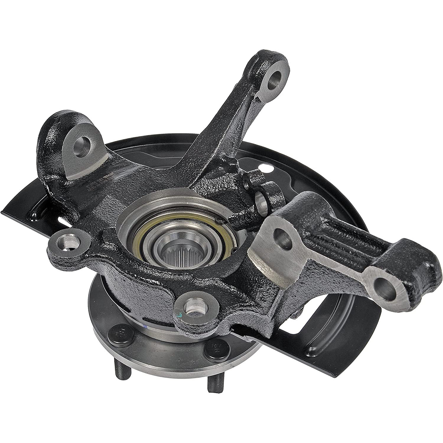 698-379 Front, Driver Side Knuckle, 2.5L, 4Cyl - Left Loaded Steering Knuckle - Loaded STER Knuckle - Left Loaded Steering Knuckle - Loaded Steering Spindle Kit - Loaded Steering Knuckle Kit - Loaded Spindle Kit - Steering Spindle Kit - Steering Knuckle Kit - Loaded Knuckle Kit - Fixing a worn wheel bearing would traditionally require a difficult procedure using a hydraulic press, or purchasing multiple components. This Dorman OE FIX loaded knuckle includes all critical components already assembled for a fast, simple, safe install. For repair shops, that makes it less likely that you will have a vehicle stuck in the service bay. For vehicle owners, that makes this formerly complex job requiring special equipment much easier. - Nissan Altima 2006-02