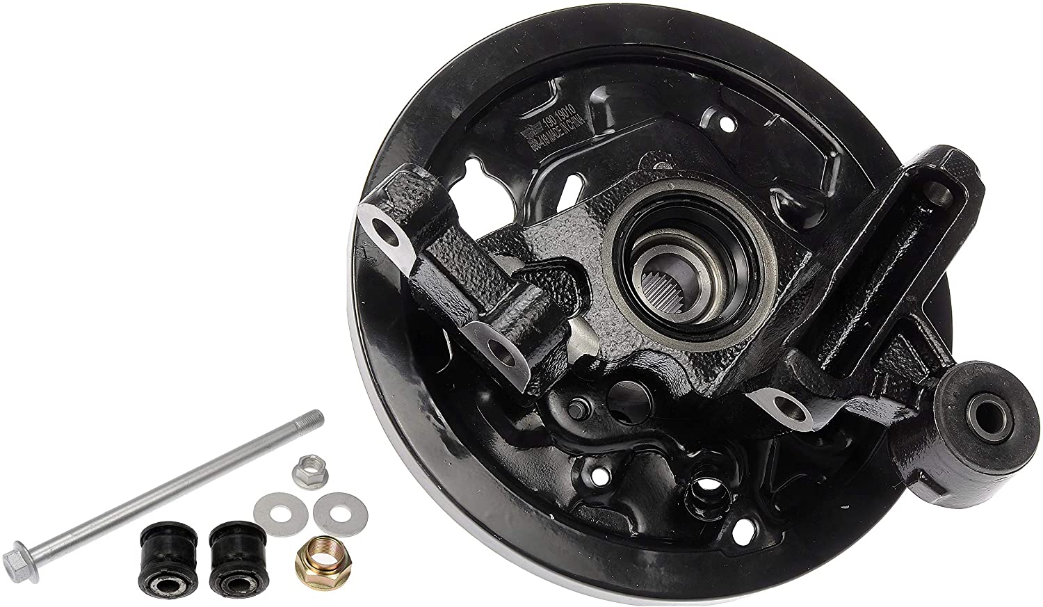 698-418 Rear, Passenger Side Knuckle, 2.5L, 4Cyl - Dorman 698-418 Rear Passenger Side Loaded Knuckle Compatible with Select Subaru Models (OE FIX) - Rear Right Loaded Knuckle - Rear Right Loaded Knuckle - Wheel Hub - Wheel Bearing - Loaded Spindle Kit - Loaded Suspension Knuckle Kit - Loaded Knuckle Kit - Suspension Knuckle Kit - Fixing a worn wheel bearing would traditionally require a difficult procedure using a hydraulic press, or purchasing multiple components. This Dorman OE FIX loaded knuckle includes all critical components already assembled for a fast, simple, safe install. For repair shops, that makes it less likely that you will have a vehicle stuck in the service bay. For vehicle owners, that makes this formerly complex job requiring special equipment much easier. - Subaru Forester 2008-01