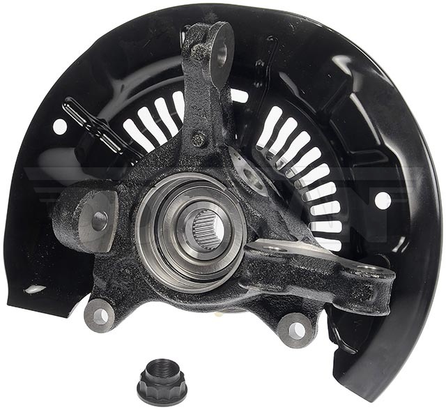 698-439 Front, Driver Side Knuckle - Front Left Loaded Knuckle - Front Left Loaded Knuckle - Loaded Steering Spindle Kit - Steering Spindle Kit - Loaded Spindle Kit - Loaded Steering Knuckle Kit - Steering Knuckle Kit - Loaded Knuckle Kit - Fixing a worn wheel bearing would traditionally require a difficult procedure using a hydraulic press, or purchasing multiple components. This Dorman OE FIX loaded knuckle includes all critical components already assembled for a fast, simple, safe install. For repair shops, that makes it less likely that you will have a vehicle stuck in the service bay. For vehicle owners, that makes this formerly complex job requiring special equipment much easier. - Toyota Sienna 2017-11