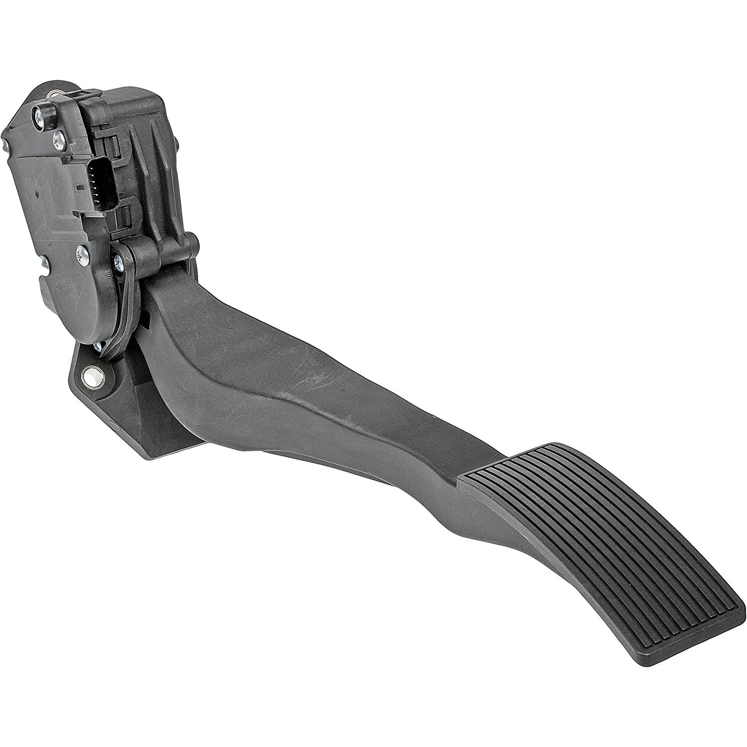 699-143 OE Solutions Series Accelerator Pedal - Accelerator Pedal Assembly - ACC Pedal Assembly - Accelerator Pedal Assembly - Pedal Position Sensor - Gas Pedal with Sensor - Accelerator Pedal with Sensor - Gas Pedal Sensor - Accelerator Pedal Sensor - This direct replacement accelerator pedal position sensor matches the fit and performance of a failed original equipment sensor to restore proper vehicle operation. Made of quality materials for a reliable service life. - Chevrolet 2007-06, GMC 2007-06 - Dorman 699-143 Accelerator Pedal Compatible with Select Chevrolet/GMC Models - Dorman Accelerator Pad 699-143