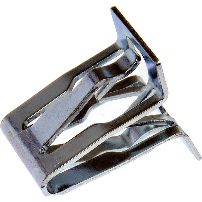700-052 Direct Fit Windshield Moulding Retainer, Sold Individually - Dorman 700-052 Windshield Garnish Clip - Exterior, 10 Pack, Silver - Windsheild Garnish Clip-exterior-GM (sold by each) - W/S GARNISH CLIP - Windshield Garnish Clip - Exterior - Speed Nut - Dorman offers a comprehensive line of Clip / Spring Nuts for a range of automotive applications. They are available for use with a large variety of screw sizes, throat depths, and panel ranges.