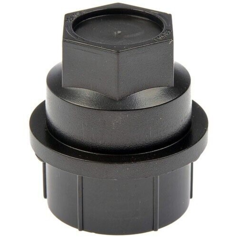 711-025 AutoGrade Series Lug Nut Cover - Black, Plastic, Direct Fit, Sold Individually - Black Wheel Nut Cover M27-2.0 - Dorman 711-025 Black Wheel Nut Cover M27-2.0 Compatible with Select Cadillac / Chevrolet / GMC Models, 4 Pack - DORMAN Wheel Nut Cover for Chevrolet - Black - Wheel Lug Nut Cover: M27-2.0 Thread, 39.4 mm Depth, Plastic, Black, 4 Pack - WHEEL NUT COVER - Black Wheel Nut Cover M27-2.0 - Lug Nut Cover - This wheel fastener cover is designed to precisely fit the factory wheel hardware while providing a clean, finished appearance. Made of quality materials for durability, this cover has been dimensionally validated for specific applications. - Cadillac 1999, Chevrolet 2006-88, GMC 2014-88