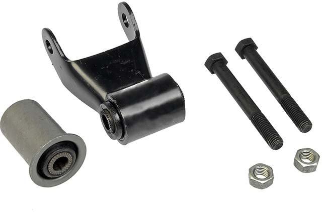 722-006 Leaf Spring Shackles and Hangers - Direct Fit, Sold Individually - Dorman 722-006 Leaf Spring Shackle Compatible with Select Cadillac / Chevrolet / GMC Models - Duralast Leaf Spring Shackle 722-006 - Rear Position Leaf Spring Shackle Kit - SHACKLE KIT - Rear Position Leaf Spring Shackle Kit - Leaf Spring Shackle and Bracket - Get ahead of fatigued or rusted leaf spring shackles before they become dangerous. Made of sturdy steel with a power coated finish to resist corrosion, this leaf spring shackle is a direct replacement for your vehicle's stock shackle. - Cadillac 1999, Chevrolet 2022-88, GMC 2022-88