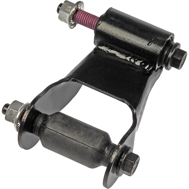722-019 Leaf Spring Shackles and Hangers - Direct Fit, Sold Individually - Dorman 722-019 Rear Rearward Leaf Spring Shackle Compatible with Select Ford / Lincoln Models - Duralast Leaf Spring Shackle 722-019 - Rear Position Leaf Spring Shackle Kit - SHACKLE KIT - Rear Position Leaf Spring Shackle Kit - Leaf Spring Shackle and Bracket - Get ahead of fatigued or rusted leaf spring shackles before they become dangerous. Made of sturdy steel with a power coated finish to resist corrosion, this leaf spring shackle is a direct replacement for your vehicle's stock shackle. - Ford 2011-09, Ford 2004-97, Lincoln 2002