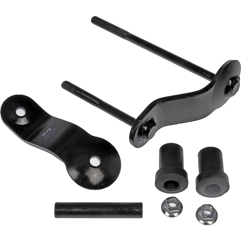 722-080 Leaf Spring Shackles and Hangers - Black, Steel, Direct Fit, Sold Individually - Dorman 722-080 Rear Rearward Leaf Spring Shackle Compatible with Select Chrysler/Dodge Models - Duralast Leaf Spring Shackle 722-080 - Rear Position Leaf Spring Shackle Kit - SHACKLE KIT - Rear Position Leaf Spring Shackle Kit - Leaf Spring Shackle and Bracket - Get ahead of fatigued or rusted leaf spring shackles before they become dangerous. Made of sturdy steel with a power coated finish to resist corrosion, this leaf spring shackle is a direct replacement for your vehicle's stock shackle. - Chrysler 2007-01, Dodge 2007-01