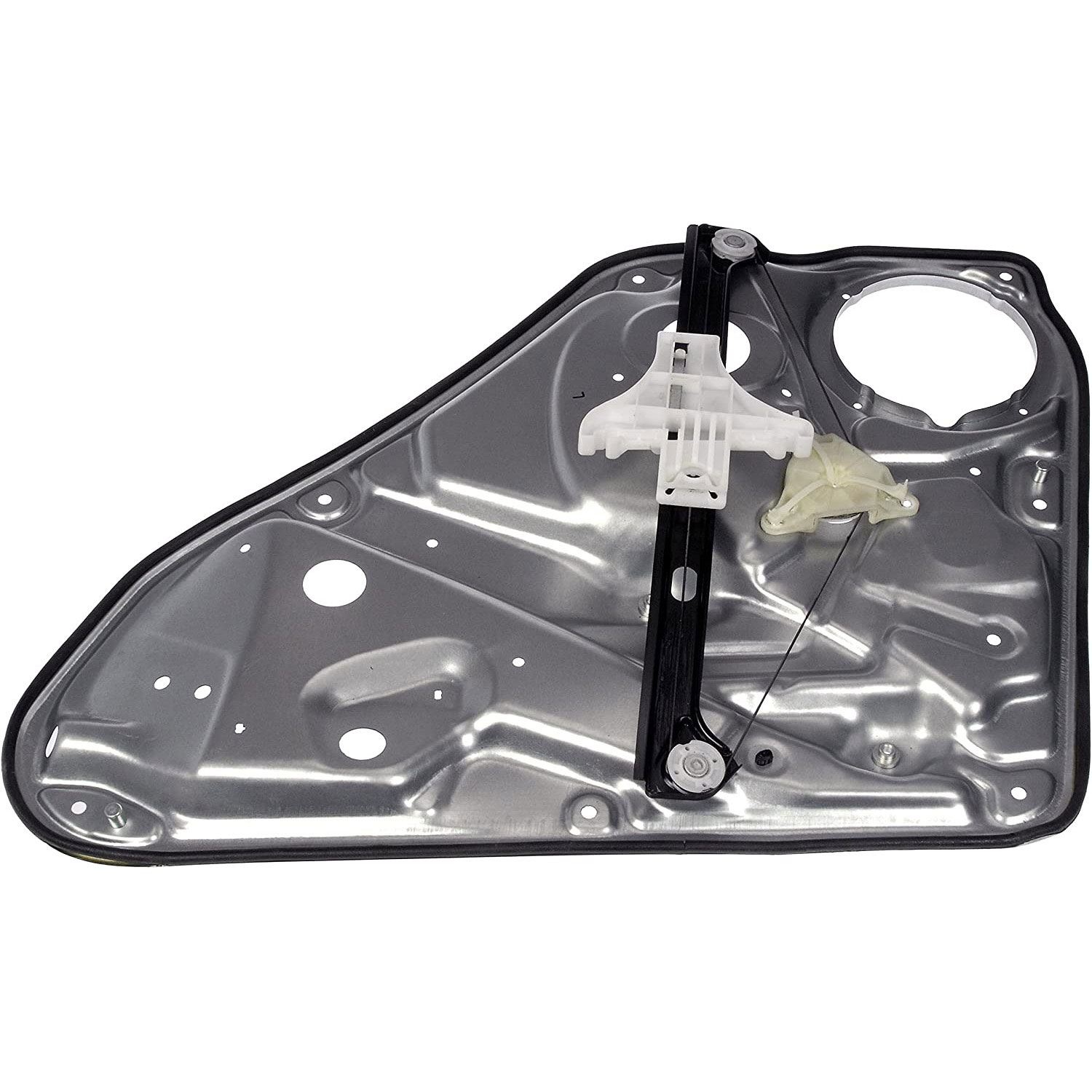 740-052 Sedan Rear, Driver Side OE Solutions Series Power Window Regulator, Without Motor - Dorman 740-052 Rear Driver Side Power Window Regulator (Regulator Only) Compatible with Select Volkswagen Models - Window Reg Power - Power Window Regulator (Regulator Only) - Power Window Mechanism - This replacement window regulator is precision-engineered and extensively tested to match the exact fit, function and performance of the stock window regulator on specific vehicle years, makes and models. - Volkswagen Passat 2005-98