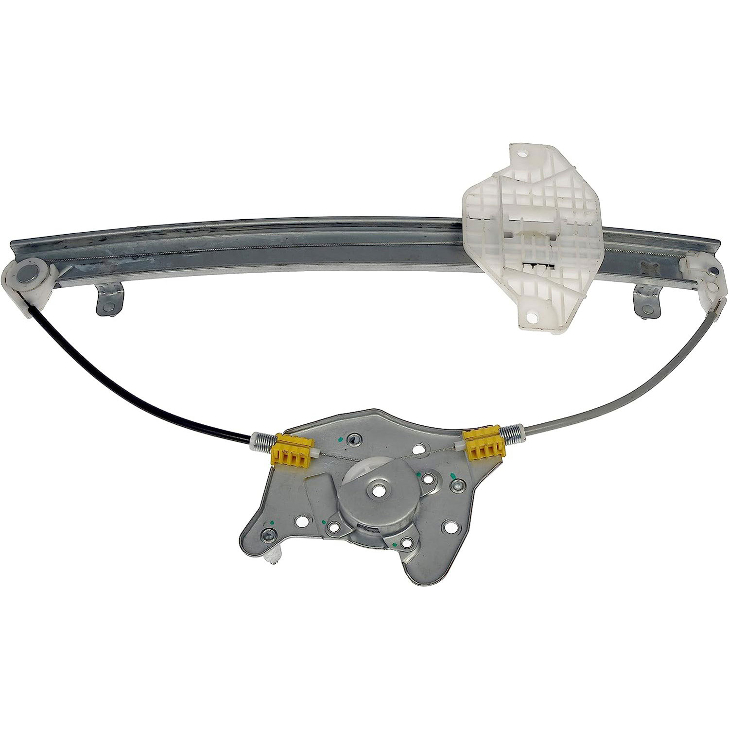 740-266 Rear, Driver Side OE Solutions Series Power Window Regulator, Without Motor - Dorman 740-266 Rear Driver Side Power Window Regulator (Regulator Only) Compatible with Select Hyundai / Kia Models (OE FIX) - Dorman - OE Solutions Window Regulator 740-266 - Window Reg Power - Power Window Regulator (Regulator Only) - Power Window Mechanism - The original equipment window regulator fails when the cable binds because it has poor tension. This Dorman OE FIX replacement regulator incorporates cable tension springs to resist cable reel binding. - Hyundai Sonata 2005-99, Kia Magentis 2005-02, Kia Optima 2006-02
