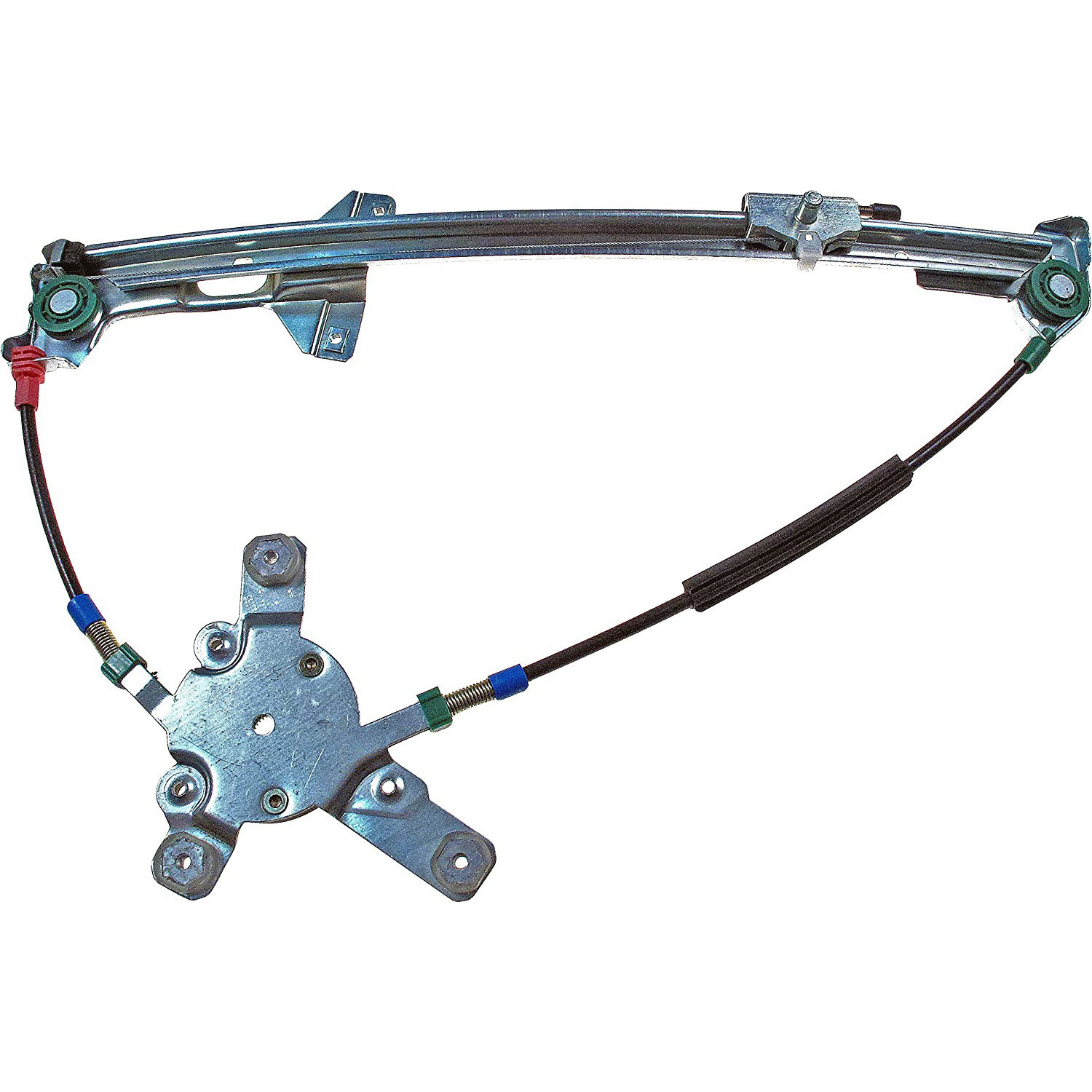 740-493 Front, Passenger Side OE Solutions Series Power Window Regulator, Without Motor - Dorman - OE Solutions Window Regulator 740-493 - Window Reg Power - Power Window Regulator (Regulator Only) - Power Window Mechanism - This replacement window regulator is precision-engineered and extensively tested to match the exact fit, function and performance of the stock window regulator on specific vehicle years, makes and models. - Audi 1997-91 - Window Regulator: Power, 1 Pack