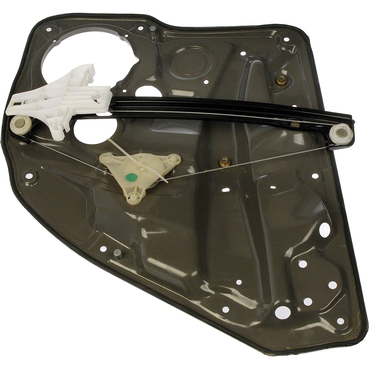 740-926 Rear, Driver Side OE Solutions Series Power Window Regulator, Without Motor - Dorman 740-926 Rear Driver Side Power Window Regulator (Regulator Only) Compatible with Select Volkswagen Models - Power Window Regulator (Regulator Only) - Window Reg Power - Power Window Regulator (Regulator Only) - Power Window Mechanism - This replacement window regulator is precision-engineered and extensively tested to match the exact fit, function and performance of the stock window regulator on specific vehicle years, makes and models. - Volkswagen Bora 2005, Volkswagen Golf 2010, Volkswagen Golf 2006-99, Volkswagen Jetta 2005-99