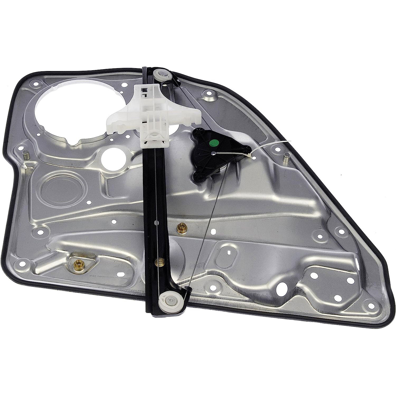 740-927 Rear, Passenger Side OE Solutions Series Power Window Regulator, Without Motor - Dorman 740-927 Rear Passenger Side Power Window Regulator (Regulator Only) Compatible with Select Volkswagen Models - Window Reg Power - Power Window Regulator (Regulator Only) - Power Window Mechanism - This replacement window regulator is precision-engineered and extensively tested to match the exact fit, function and performance of the stock window regulator on specific vehicle years, makes and models. - Volkswagen Bora 2005, Volkswagen Golf 2010, Volkswagen Golf 2006-99, Volkswagen Jetta 2005-99 - Window Regulator: Power, 1 Pack