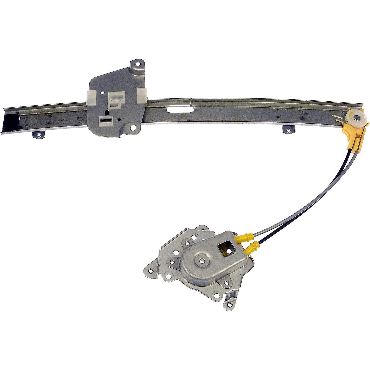740-965 Front, Passenger Side OE Solutions Series Power Window Regulator, Without Motor - Window Reg Power - Power Window Regulator (Regulator Only) - Power Window Mechanism - This replacement window regulator is precision-engineered and extensively tested to match the exact fit, function and performance of the stock window regulator on specific vehicle years, makes and models. - Nissan D21 1994-89, Nissan Pathfinder 1995-87, Nissan Pickup 1999-95 - Window Regulator: Power, 1 Pack