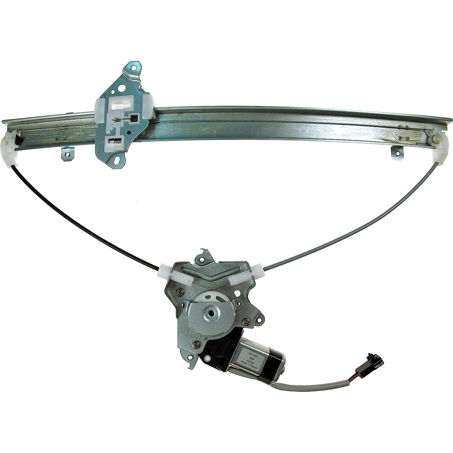 741-427 Front, Passenger Side OE Solutions Series Power Window Regulator, With Motor - Window Reg Assy - Power Window Regulator And Motor Assembly - Power Window Motor - Window Lift Motor - This replacement power window motor and regulator assembly is precision-engineered and extensively tested to match the exact fit, function and performance of the stock window regulator on specific vehicle years, makes and models. - Mercury Villager 2002-99