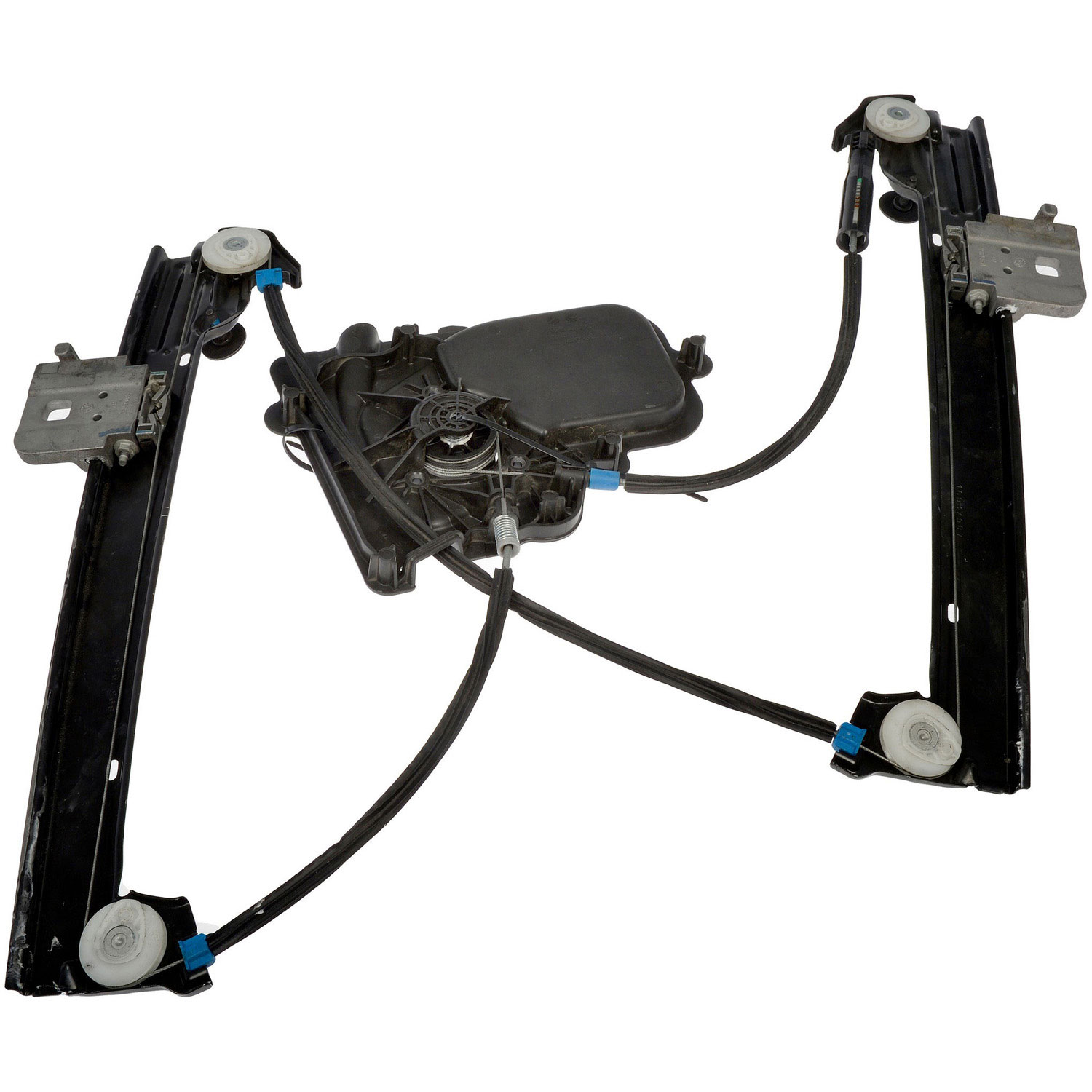 741-600 Front, Driver Side OE Solutions Series Power Window Regulator, With Motor - Dorman 741-600 Front Driver Side Power Window Regulator and Motor Assembly Compatible with Select Tesla Models (OE FIX) - Dorman - OE Solutions Window Motor and Regulator Assembly 741-600 - Power Window Regulator And Motor Assembly - Window Reg Assembly - Window Regulator And Motor Assembly - Window Lift Motor - Power Window Motor - The original equipment window regulator and motor assembly on certain Tesla vehicles can malfunction when the factory design's cable tensioners allow excessive slack, leading to cable tangling, derailing, and eventually failure. This Dorman OE FIX replacement regulator and motor assembly features longer tensioners and deeper channels on the cable reel to help better prevent these issues in the future. Designed for a perfect, direct-replacement fit, the regulator track also features an integrated rivet that serves as a hard stop to keep the window slide block from falling off the track during installation - a thoughtful touch that's lacking in the factory regulator, and particularly convenient when the regulator is being installed in the door prior to the window glass. - Tesla 3 2020-17