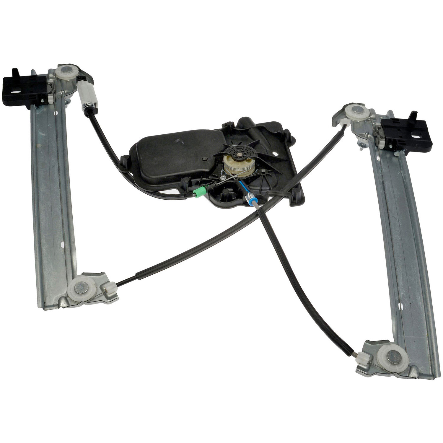 741-601 Front, Passenger Side OE Solutions Series Power Window Regulator, With Motor - Dorman - OE Solutions Window Motor and Regulator Assembly 741-601 - Power Window Regulator And Motor Assembly - Window Reg Assembly - Window Regulator And Motor Assembly - Window Lift Motor - Power Window Motor - The original equipment window regulator and motor assembly on certain Tesla vehicles can malfunction when the factory design's cable tensioners allow excessive slack, leading to cable tangling, derailing, and eventually failure. This Dorman OE FIX replacement regulator and motor assembly features longer tensioners and deeper channels on the cable reel to help better prevent these issues in the future. Designed for a perfect, direct-replacement fit, the regulator track also features an integrated rivet that serves as a hard stop to keep the window slide block from falling off the track during installation - a thoughtful touch that's lacking in the factory regulator, and particularly convenient when the regulator is being installed in the door prior to the window glass. - Tesla 3 2020-17