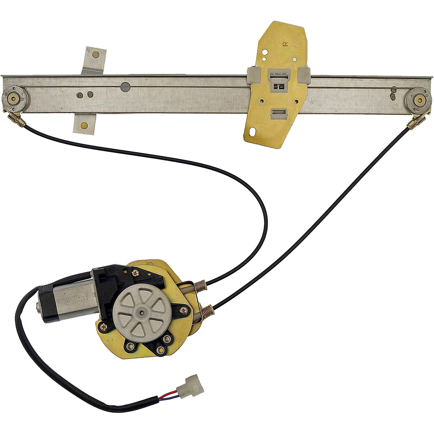 741-772 Front, Passenger Side OE Solutions Series Power Window Regulator, With Motor - Dorman 741-772 Front Passenger Side Power Window Regulator and Motor Assembly Compatible with Select Mazda Models - Window Reg Assy - Power Window Regulator And Motor Assembly - Power Window Motor - Window Lift Motor - This replacement power window motor and regulator assembly is precision-engineered and extensively tested to match the exact fit, function and performance of the stock window regulator on specific vehicle years, makes and models. - Mazda 626 1997-93
