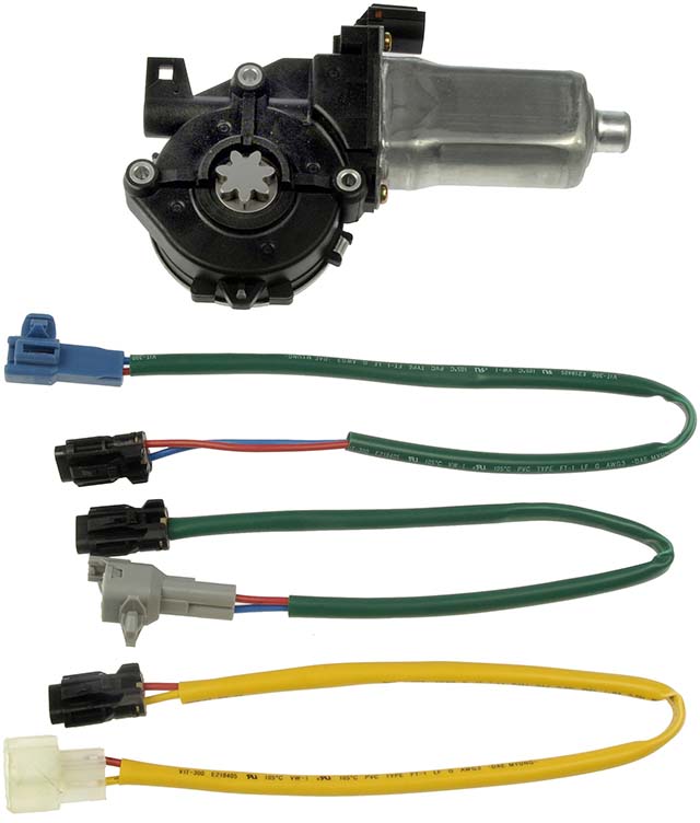 742-600 Window Motor, New, OE Solutions Series - Dorman 742-600 Power Window Motor Compatible with Select Models, Black - Power Window Lift Motor - WINDOW LIFT MOTOR - Power Window Lift Motor - Power Window Motor - Window motor worn out? This power window lift motor is precision-engineered to match the fit and performance of the original motor in specific vehicle years, makes and models for a reliable replacement. - General Motors 2002-93, General Motors 1988-87, Mitsubishi 2004-92, Suzuki 2002-95, Toyota 2006-79