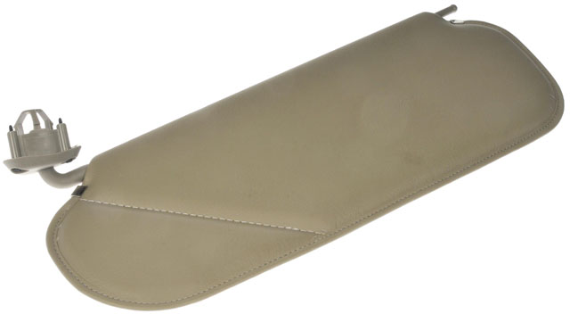 74486 Sun Visor, Beige, Vinyl, Direct Fit, Sold Individually, Help Series - DORMAN 21" Sun Visor Assembly for Chevrolet / GMC - Dorman 74486 Driver Side Sun Visor Compatible with Select Chevrolet / GMC Models, Beige - Dorman Sun Visor 74486 - Sun Visor Assembly