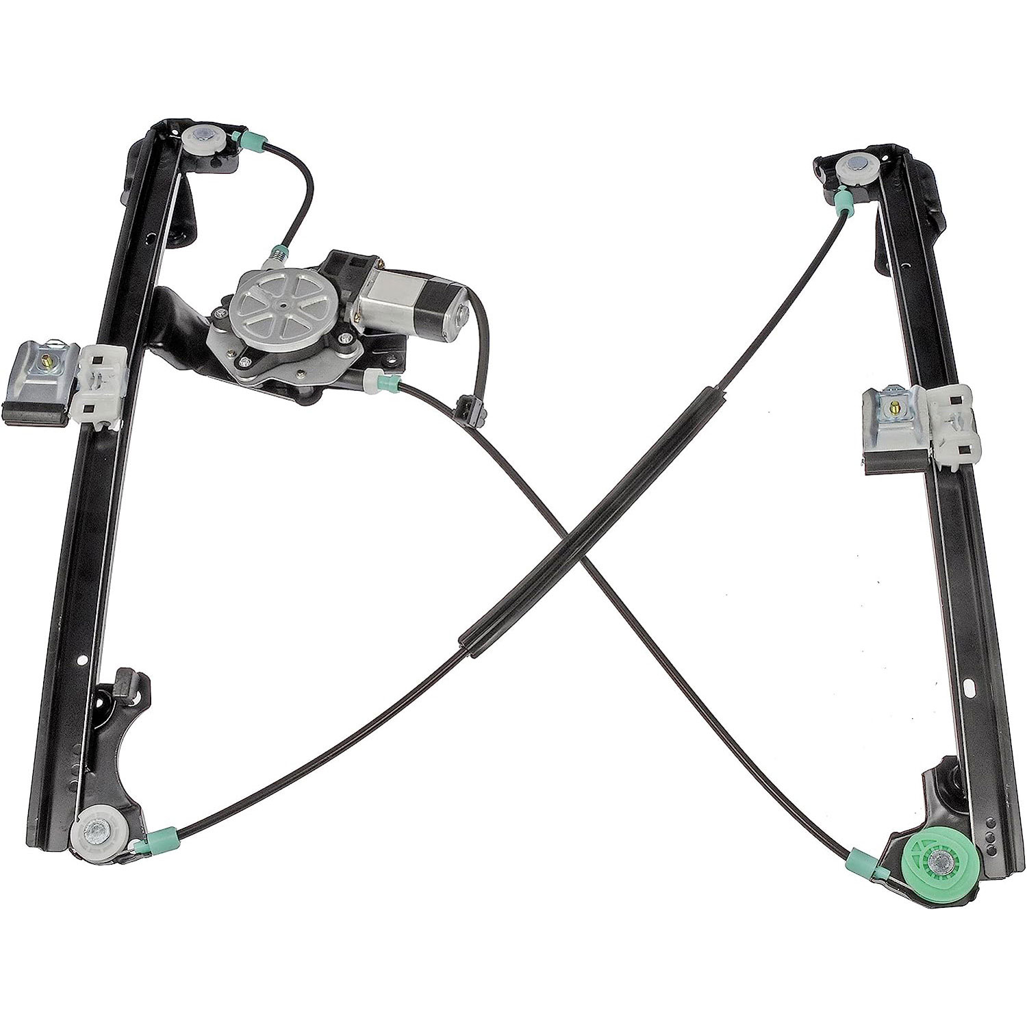 748-701 Front, Passenger Side OE Solutions Series Power Window Regulator, With Motor - Power Window Regulator And Motor Assembly - Window Reg Assy - Power Window Regulator And Motor Assembly - Power Window Motor - Window Lift Motor - This replacement power window motor and regulator assembly is precision-engineered and extensively tested to match the exact fit, function and performance of the stock window regulator on specific vehicle years, makes and models. - Land Rover Freelander 2005-02