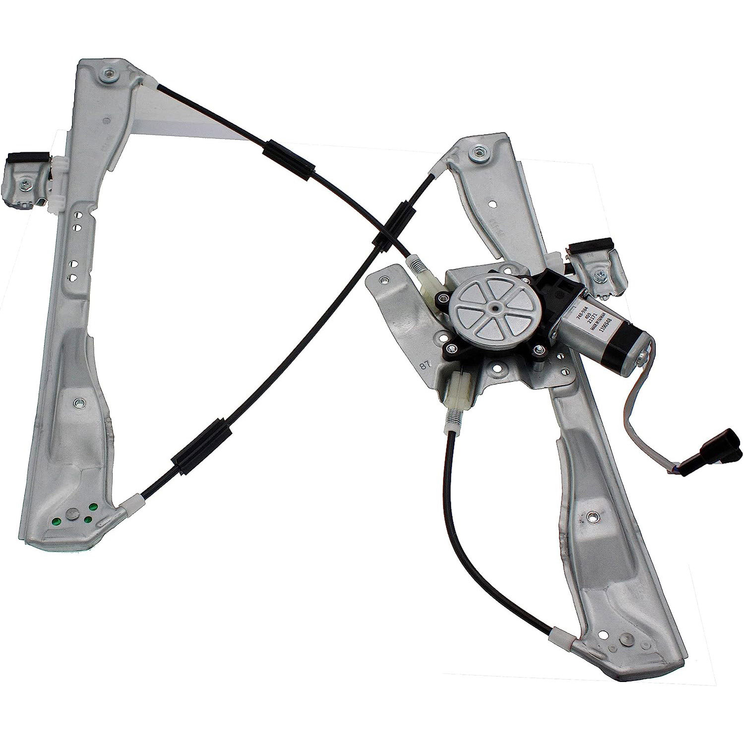 748-984 Front, Driver Side OE Solutions Series Power Window Regulator, With Motor - Dorman 748-984 Front Driver Side Power Window Regulator and Motor Assembly Compatible with Select Chevrolet Models - Power Window Regulator And Motor Assembly - Window Reg Assy - Power Window Regulator And Motor Assembly - Power Window Motor - Window Lift Motor - This replacement power window motor and regulator assembly is precision-engineered and extensively tested to match the exact fit, function and performance of the stock window regulator on specific vehicle years, makes and models. - Chevrolet Malibu 2012-08