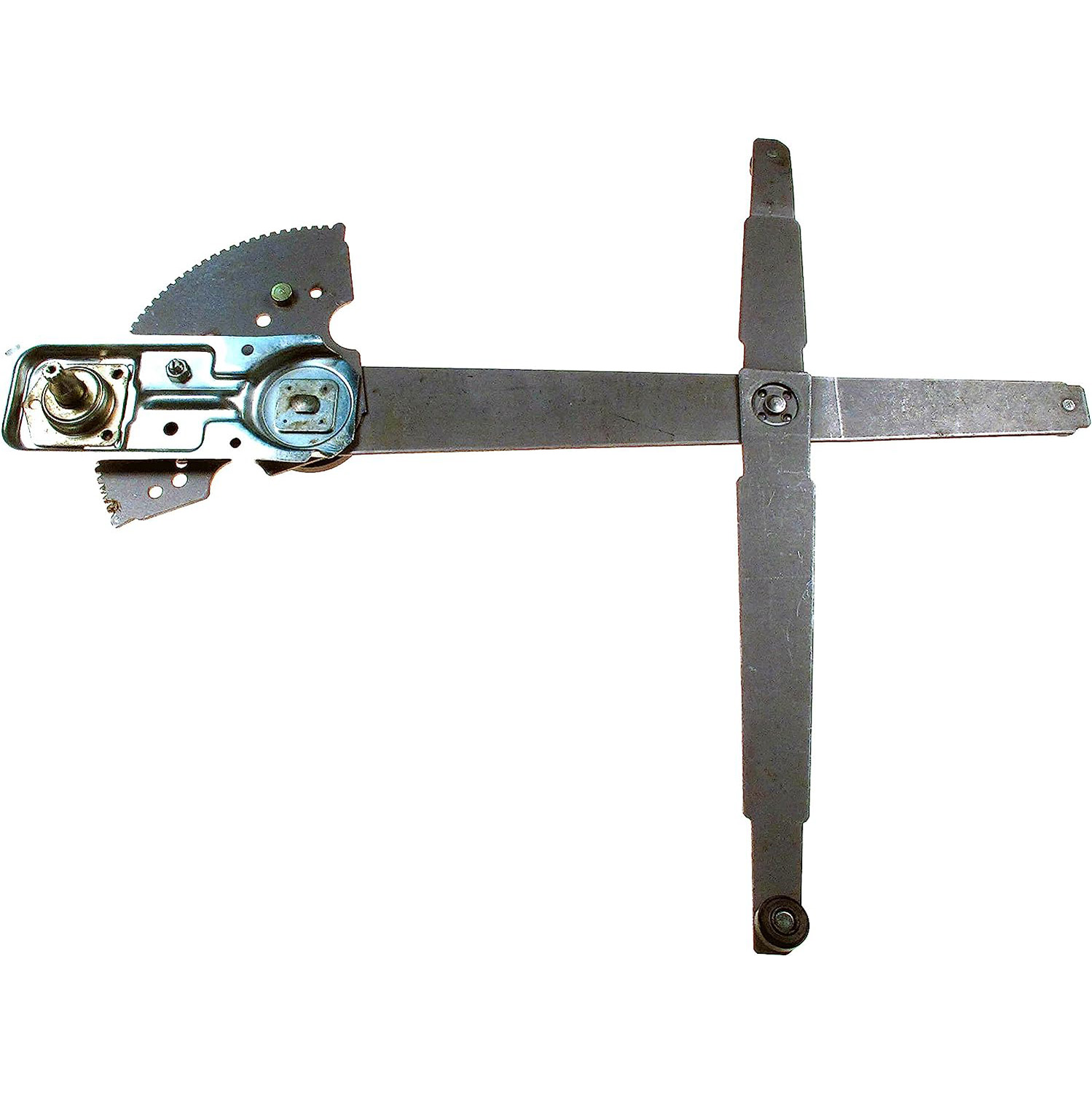 749-758 Front, Driver Side OE Solutions Series Manual Window Regulator, Hand-Crank Type - Dorman 749-758 Front Driver Side Manual Window Regulator (Regulator Only) Compatible with Select Dodge / Plymouth Models - Window Reg Manual - Manual Window Regulator (Regulator Only) - Power Window Mechanism - This replacement window regulator is precision-engineered and extensively tested to match the exact fit, function and performance of the stock window regulator on specific vehicle years, makes and models. - Dodge 1981-77, Plymouth 1978-77