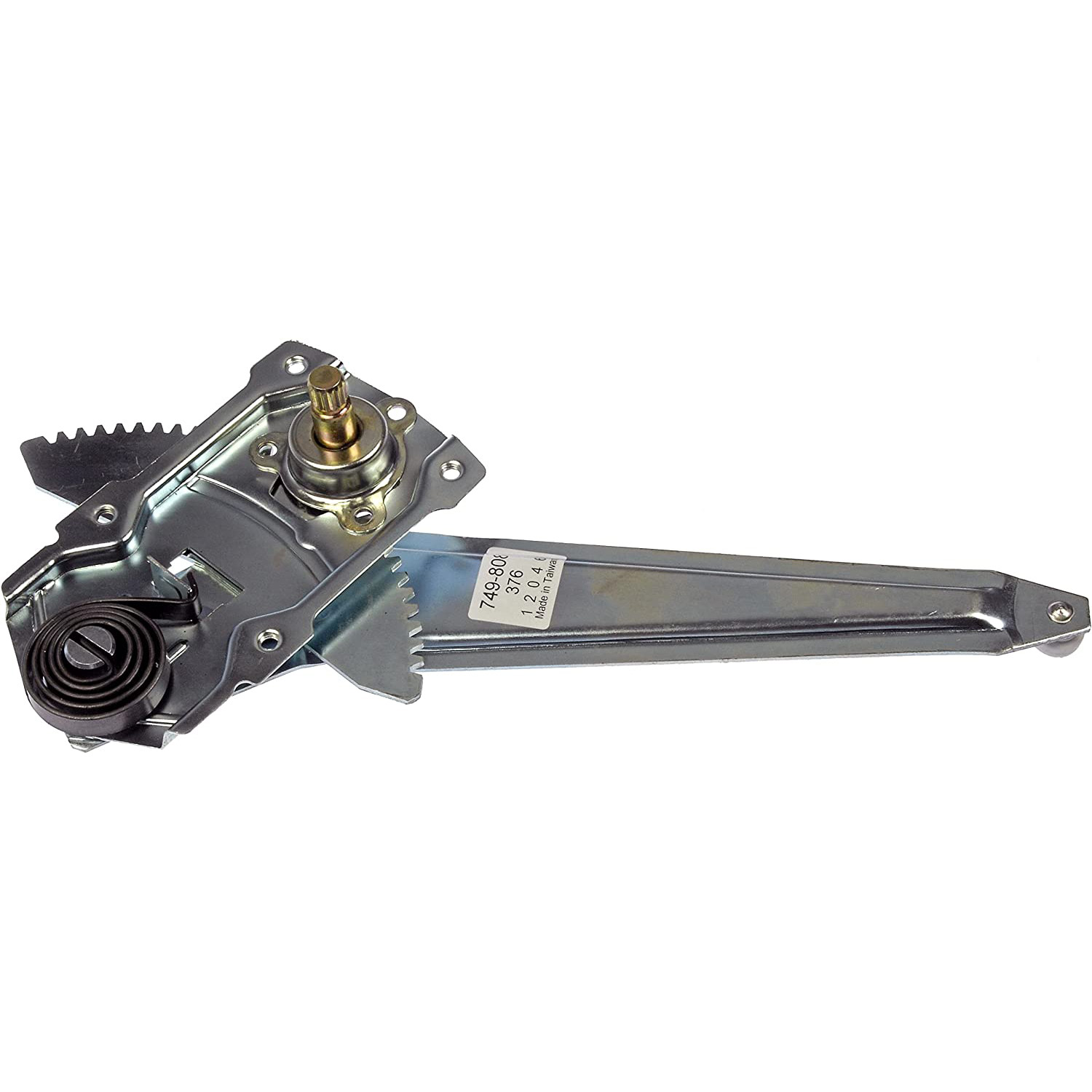 749-808 Rear, Driver Side OE Solutions Series Manual Window Regulator, Hand-Crank Type - Dorman - OE Solutions Window Regulator 749-808 - Window Reg Manual - Manual Window Regulator (Regulator Only) - Power Window Mechanism - This replacement window regulator is precision-engineered and extensively tested to match the exact fit, function and performance of the stock window regulator on specific vehicle years, makes and models. - Toyota Corolla 1997-93 - Window Regulator: Manual, 1 Pack