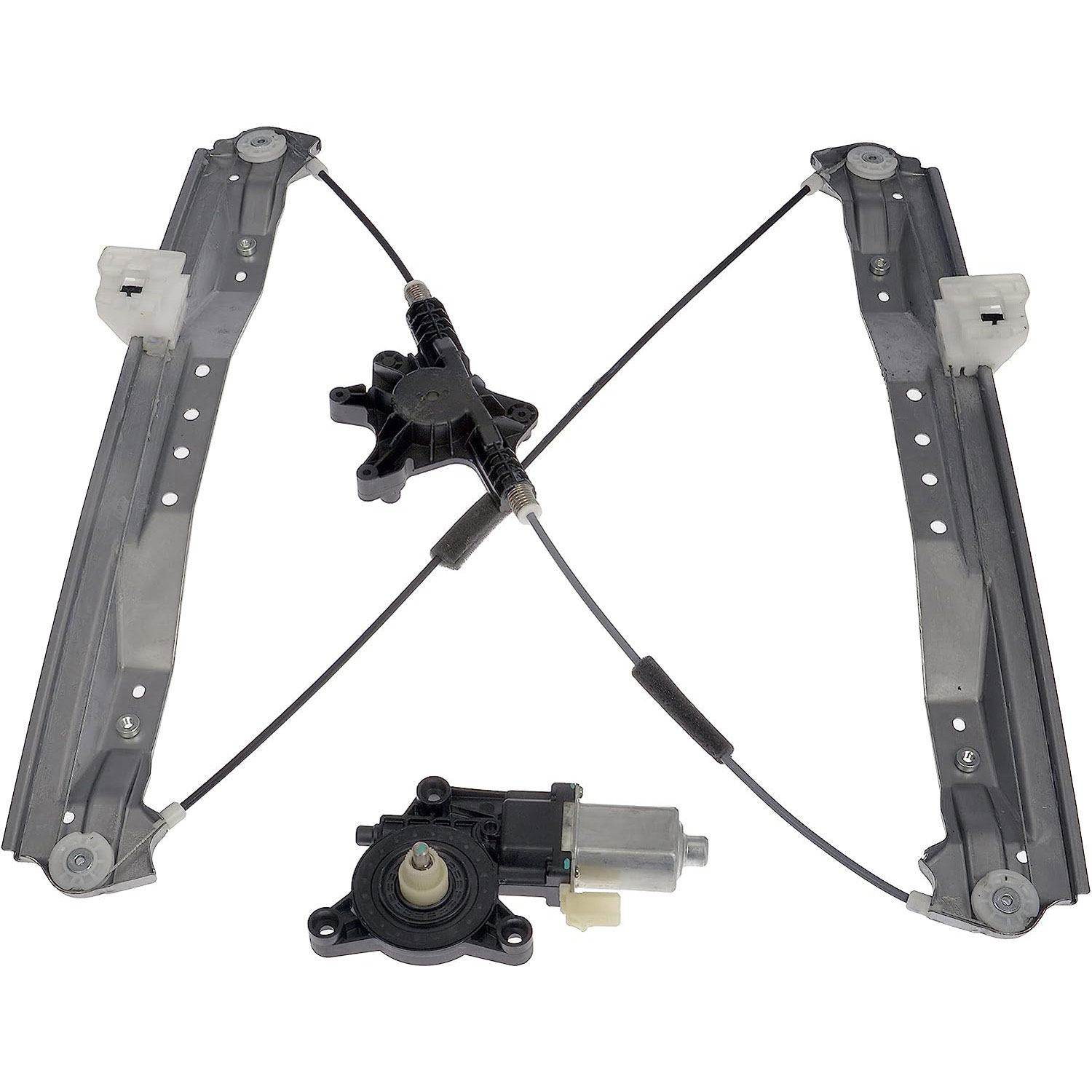 751-302 Front, Driver Side OE Solutions Series Power Window Regulator, Without Motor - Dorman 751-302 Front Driver Side Power Window Regulator and Motor Assembly Compatible with Select Chrysler / Dodge / Ram Models (OE FIX) - Dorman - OE Solutions Window Motor and Regulator Assembly 751-302 - Window Regulator And Motor Assembly - Window Regulator & Motor Assembly: 1 Pack - WINDOW REGULATOR - Window Regulator And Motor Assembly - Power Window Motor - Window Lift Motor - The original equipment window regulator on certain Chrysler and Dodge minivans and Ram pickup trucks can fail when the cable stresses over time, eventually binding up on the reels. When that happens, the window can fall down into the vehicle door or become stuck in position. This Dorman OE FIX replacement features added cable guides and sheathing to counteract cable elongation and resist reel binding, resulting in a better, longer-lasting repair. The upgraded assembly design, engineered for a perfect, front-left side fit (with 2-pin connector), has been rigorously tested in our expansive and sophisticated regulator laboratory facility dedicated to continuously ensuring that Dorman designs perform and last under the toughest conditions. Increase customer satisfaction and decrease customer comebacks by replacing the entire assembly at once, eliminating the costly trial-and-error guesswork of determining whether the cause of a malfunctioning regulator assembly is the regulator itself or the motor. Like all Dorman window regulators and assemblies, this precision-engineered and manufactured direct replacement is designed to meet Federal Motor Vehicle Safety Standards, has been cycle-tested thousands of times in an actual door for reliability, and vehicle try-on tested to ensure an exact fit with simple plug-and-play installation. - Chrysler Town & Country 2016-08, Dodge Grand Caravan 2020-08, Ram C/V 2015-12