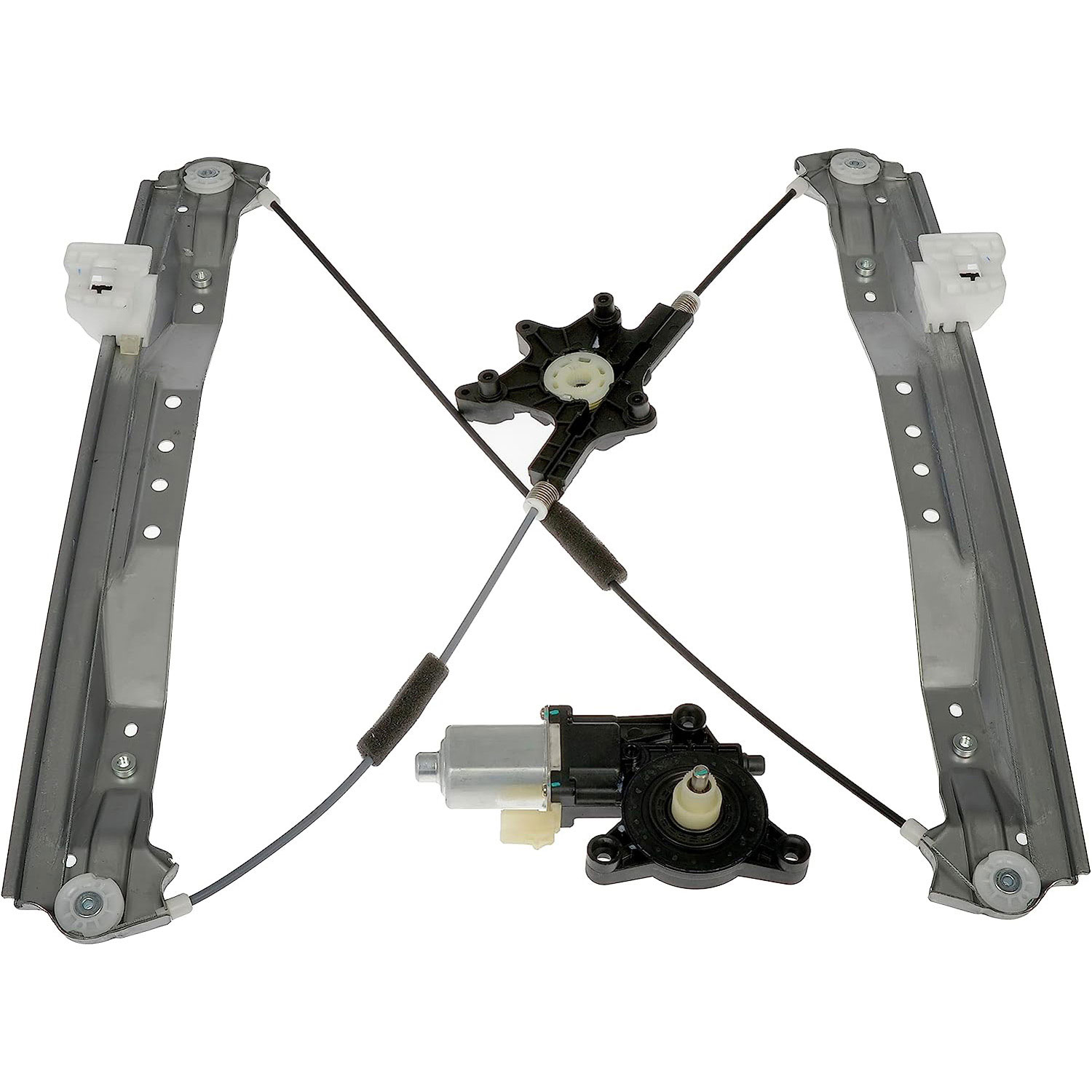 751-303 Front, Passenger Side OE Solutions Series Power Window Regulator, With Motor - Dorman 751-303 Front Passenger Side Power Window Regulator and Motor Assembly Compatible with Select Chrysler / Dodge / Ram Models (OE FIX) - Dorman - OE Solutions Window Motor and Regulator Assembly 751-303 - Window Regulator & Motor Assembly: 1 Pack - WINDOW REGULATOR - Window Regulator And Motor Assembly - Window Lift Motor - Power Window Motor - The original equipment window regulator on certain Chrysler and Dodge minivans and Ram pickup trucks can fail when the cable stresses over time, eventually binding up on the reels. When that happens, the window can fall down into the vehicle door or become stuck in position. This Dorman OE FIX replacement features added cable guides and sheathing to counteract cable elongation and resist reel binding, resulting in a better, longer-lasting repair. The upgraded assembly design, engineered for a perfect, front-right side fit (with 2-pin connector), has been rigorously tested in our expansive and sophisticated regulator laboratory facility dedicated to continuously ensuring that Dorman designs perform and last under the toughest conditions. Increase customer satisfaction and decrease customer comebacks by replacing the entire assembly at once, eliminating the costly trial-and-error guesswork of determining whether the cause of a malfunctioning regulator assembly is the regulator itself or the motor. Like all Dorman window regulators and assemblies, this precision-engineered and manufactured direct replacement is designed to meet Federal Motor Vehicle Safety Standards, has been cycle-tested thousands of times in an actual door for reliability, and vehicle try-on tested to ensure an exact fit with simple plug-and-play installation. - Chrysler Town & Country 2016-08, Dodge Grand Caravan 2020-08, Ram C/V 2015-12