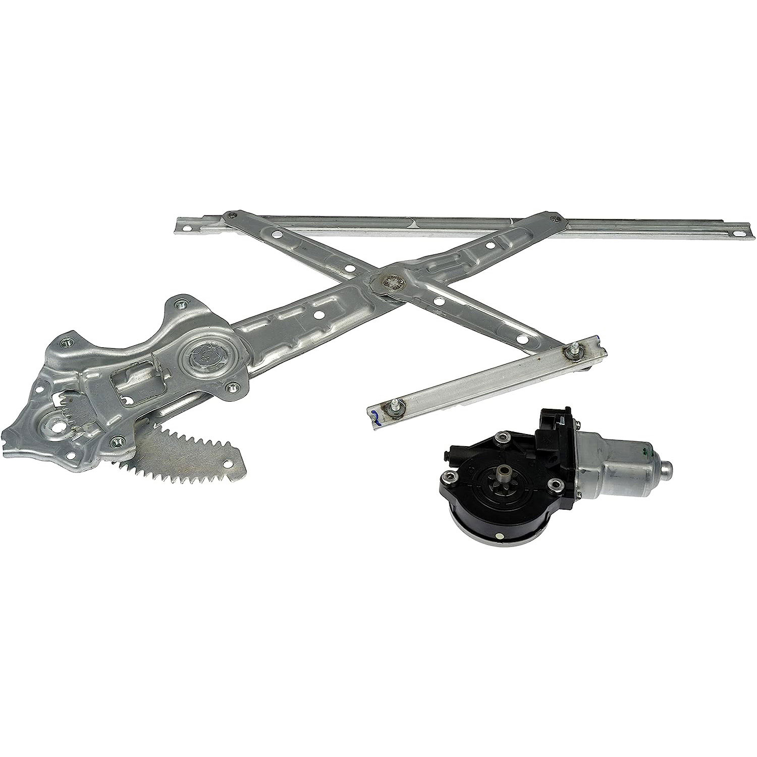 751-660 Front, Driver Side OE Solutions Series Power Window Regulator, With Motor - Dorman 751-660 Front Driver Side Power Window Regulator and Motor Assembly Compatible with Select Nissan Models - Dorman - OE Solutions Window Motor and Regulator Assembly 751-660 - Power Window Regulator And Motor Assembly - Window Regulator and Motor Assembly: Power, 1 Pack - Window Regulator - Power Window Regulator And Motor Assembly - Window Lift Motor - Power Window Motor - This replacement power window motor and regulator assembly is precision-engineered and extensively tested to match the exact fit, function and performance of the stock window regulator on specific vehicle years, makes and models. - Nissan March 2021-12, Nissan Note 2019-14, Nissan Versa 2019-12, Nissan Versa Note 2019-14