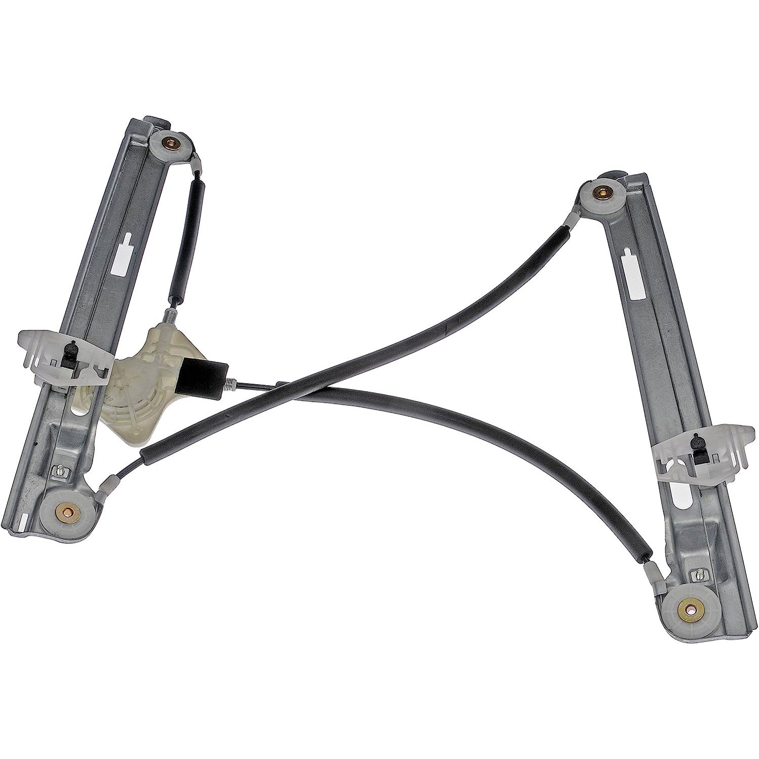 752-015 Front, Passenger Side OE Solutions Series Power Window Regulator, Without Motor - Dorman 752-015 Front Passenger Side Power Window Regulator (Regulator Only) Compatible with Select Jeep Models - Window Reg Power - Power Window Regulator (Regulator Only) - Power Window Mechanism - This replacement window regulator is precision-engineered and extensively tested to match the exact fit, function and performance of the stock window regulator on specific vehicle years, makes and models. - Jeep Patriot 2017-07 - Window Regulator: Power, 1 Pack