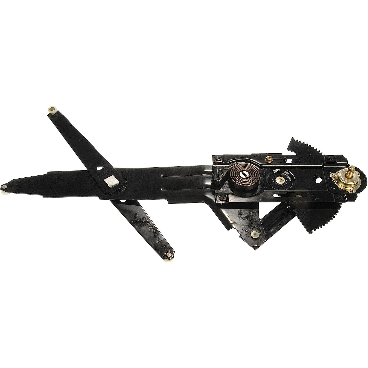 752-145 Front, Passenger Side OE Solutions Series Manual Window Regulator, Hand-Crank Type - Dorman 752-145 Front Passenger Side Manual Window Regulator (Regulator Only) Compatible with Select Chevrolet / Pontiac Models - Window Reg Manual - Manual Window Regulator (Regulator Only) - Power Window Mechanism - This replacement window regulator is precision-engineered and extensively tested to match the exact fit, function and performance of the stock window regulator on specific vehicle years, makes and models. - Chevrolet Camaro 1969-68, Pontiac Firebird 1969-68 - Window Regulator: Manual, 1 Pack