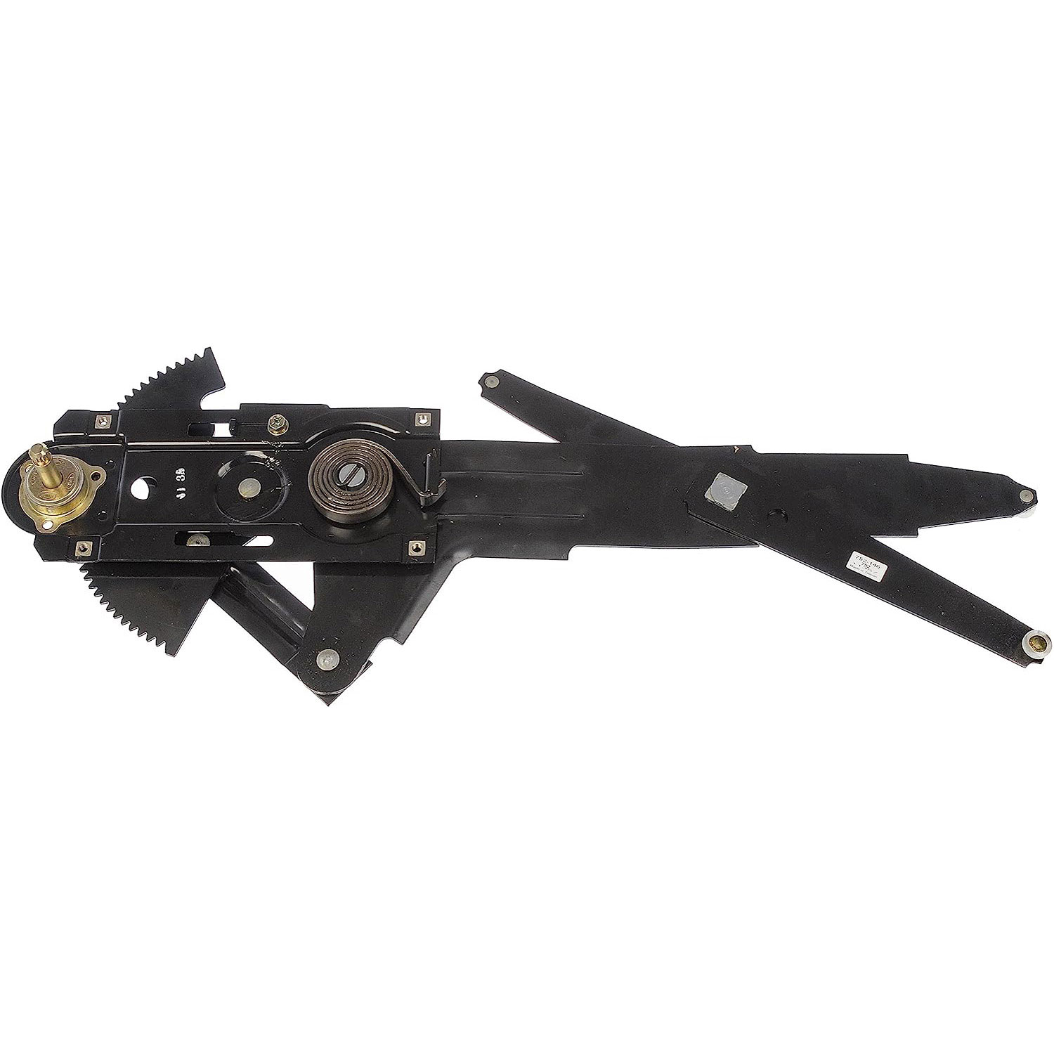 752-146 Front, Driver Side OE Solutions Series Manual Window Regulator, Hand-Crank Type - Dorman 752-146 Front Driver Side Manual Window Regulator (Regulator Only) Compatible with Select Chevrolet / Pontiac Models - Window Reg Manual - Manual Window Regulator (Regulator Only) - Power Window Mechanism - This replacement window regulator is precision-engineered and extensively tested to match the exact fit, function and performance of the stock window regulator on specific vehicle years, makes and models. - Chevrolet Camaro 1969-68, Pontiac Firebird 1969-68 - Window Regulator: Manual, 1 Pack