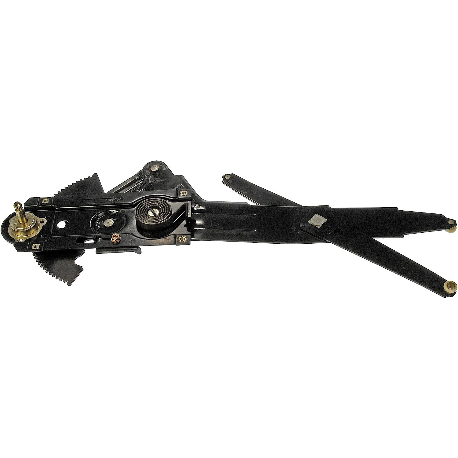 752-147 Front, Passenger Side OE Solutions Series Manual Window Regulator, Hand-Crank Type - Window Reg Manual - Manual Window Regulator (Regulator Only) - Power Window Mechanism - This replacement window regulator is precision-engineered and extensively tested to match the exact fit, function and performance of the stock window regulator on specific vehicle years, makes and models. - Chevrolet Camaro 1969-68, Pontiac Firebird 1969-68 - Window Regulator: Manual, 1 Pack