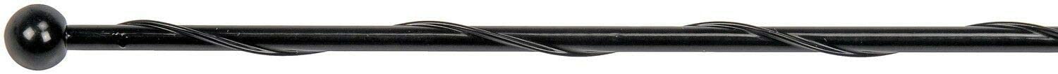 76003 Help Series Antenna Mast - Black, Steel, Direct Fit, Sold Individually - Antenna Mast - Dorman Antenna Mast 76003