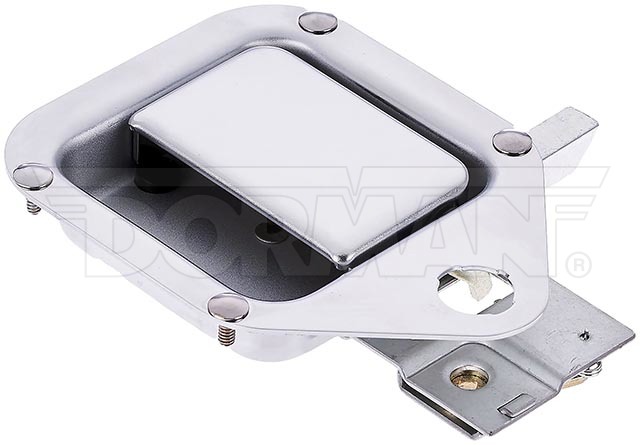760-5409 Front, Passenger Side Natural Exterior Door Handle, With Key Hole, HD Solutions Series - Dorman 760-5409 Passenger Side Truck Cabinet Latch Compatible with Select Kenworth Models - Dorman Exterior Door Handle 760-5409 - DORMAN Right Side Exterior Door Handle - Exterior Door Handle Right