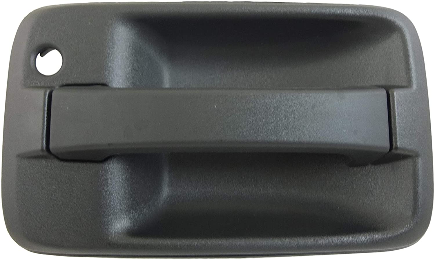760-5608 Front, Passenger Side Textured Black Exterior Door Handle, Without Key Hole, HD Solutions Series - Door Handles - Exterior Front Right Black - DORMAN Exterior Door Handle for Chevrolet/GMC/Isuzu - Black - Dorman - HD Solutions Exterior Door Handle 760-5608