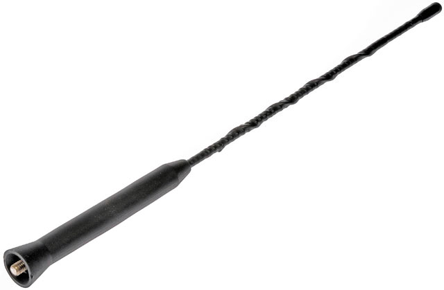 76866 Help Series Antenna Mast - Matte Black, Plastic, Direct Fit, Sold individually - Antenna Mast - Dorman 76866 Antenna Mast Compatible with Select Ford / Lincoln / Mercury Models - Dorman Antenna Mast 76866