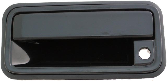 77072 Front, Driver Side Smooth Black Exterior Door Handle, With Key Hole, Help Series - Dorman 77072 Front Driver Side Exterior Door Handle Compatible with Select Cadillac / Chevrolet / GMC Models, Smooth Black - DORMAN Exterior Door Handle for Cadillac/Chevrolet/GMC - Smooth Black - Dorman - HELP Exterior Door Handle 77072 - Exterior Door Handle - EXTERIOR DOOR HANDLE - Exterior Door Handle - Outside Door Handle - Want a new exterior door handle that matches the original, for far less than going back to the dealership? This replacement door handle was engineered to match the fit and appearance of the stock handle on specific vehicle years, makes and models. - Cadillac 2000-99, Chevrolet 2000-88, GMC 2000-88