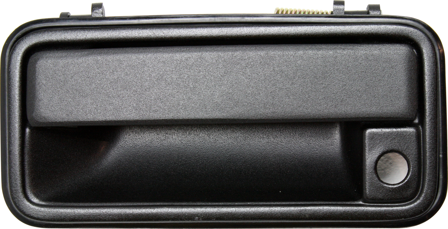 77096CD Front, Driver Side Textured Black Exterior Door Handle, With Key Hole, Help Series - Dorman 77096CD Front Driver Side Exterior Door Handle Compatible with Select Chevrolet / GMC Models, Textured Black - Dorman - HELP Exterior Door Handle 77096CD - Exterior Door Handle - Exterior Door Handle: Front Driver Side, Textured Black