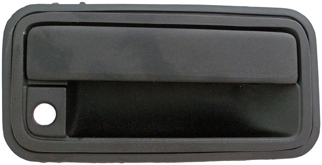 77097 Front, Passenger Side Textured Black Exterior Door Handle, With Key Hole, Help Series - Dorman 77097 Front Passenger Side Exterior Door Handle Compatible with Select Cadillac / Chevrolet / GMC Models, Textured Black - DORMAN Exterior Door Handle for Cadillac/Chevrolet/GMC - Textured Black - Dorman - HELP Exterior Door Handle 77097 - Exterior Door Handle - Exterior Door Handle - Outside Door Handle - Want a new exterior door handle that matches the original, for far less than going back to the dealership? This replacement door handle was engineered to match the fit and appearance of the stock handle on specific vehicle years, makes and models. - Cadillac 2000-99, Chevrolet 2000-88, GMC 2000-88