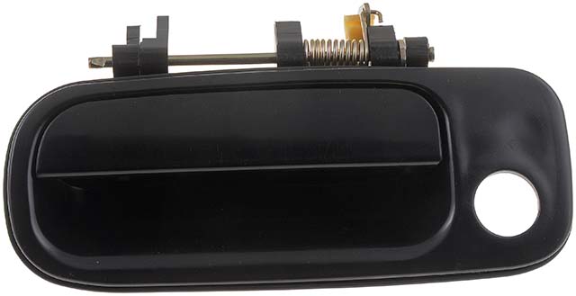 77619 Front, Driver Side Smooth Black Exterior Door Handle, With Key Hole, Help Series - Dorman 77619 Front Driver Side Exterior Door Handle Compatible with Select Toyota Models, Smooth Black - Dorman - HELP Exterior Door Handle 77619 - Exterior Door Handle